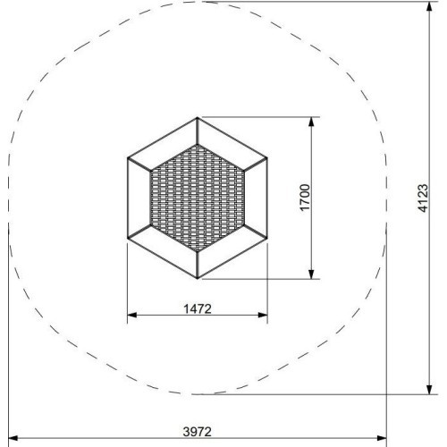 Trampoline Inter-Play Hexo 1