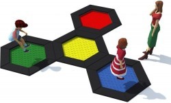 Trampoline Inter-Play Hexo 4B