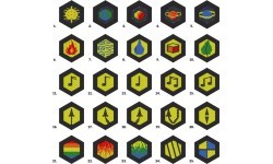 Trampoline Inter-Play Hexo 7A