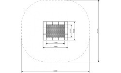 Батут Inter-Play Orta 150 x 200 WP