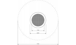Trampoline Inter-Play Rado 225 WP