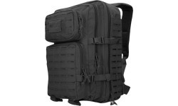 Тактический рюкзак US Black, лазерная резка, 36 л
