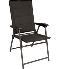 BLACK ARMY FOLDING CHAIR
