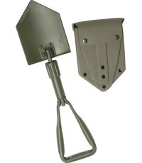 GERMAN TRIFOLD SHOVEL WITH POUCH