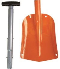 FOLDABLE SNOW/SAND SHOVEL W. POUCH