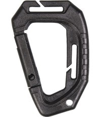 BLACK TACTICAL KARABINER MOLLE (2 PCS./BLISTER)