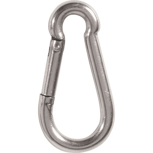 80 MM STAINLESS STEEL CARABINER