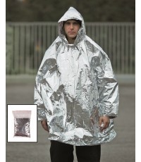 SILVER SURVIVAL PONCHO