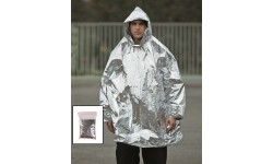SILVER SURVIVAL PONCHO
