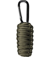 Paracord izdzīvošanas komplekts, mazs, zaļš