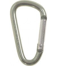 Карабин D MFH, зеленый, 5 ммx5 см