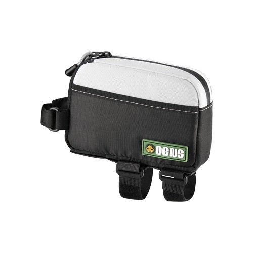 T-Racer 0,67 l velosipēda soma, melnā un baltā krāsā