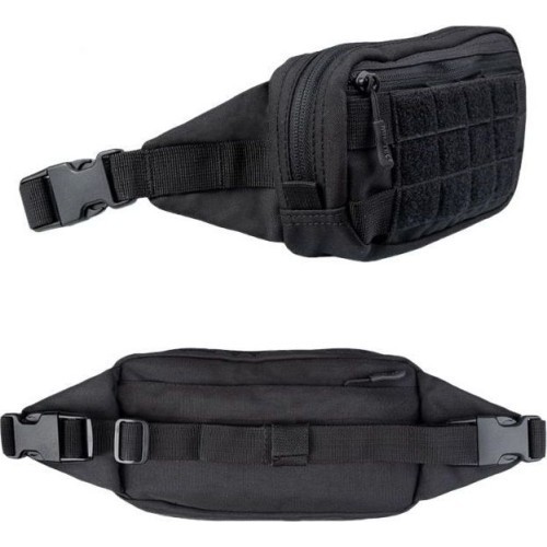 BLACK FANNY PACK MOLLE
