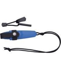 Нож Morakniv Eldris синий с набором Neck Knife, нержавеющая сталь