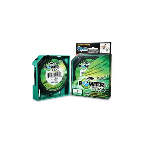 Pītā aukla Power Pro 135 m, 0,08 mm, 4 kg, Moss Green