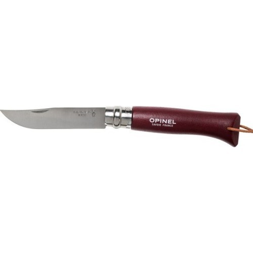 Nazis Opinel Colorama 08 Inox skābardis ar siksniņu