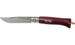 Нож Opinel Colorama 08 Inox граб с ремешком