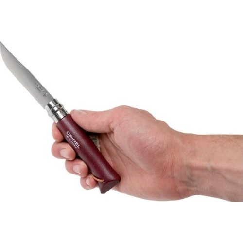 Нож Opinel Colorama 08 Inox граб с ремешком