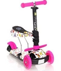 Scooter Lorelli Smart Pink Butterfly