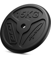 Čuguna svara disks Marbo Slim 15 kg 31 mm