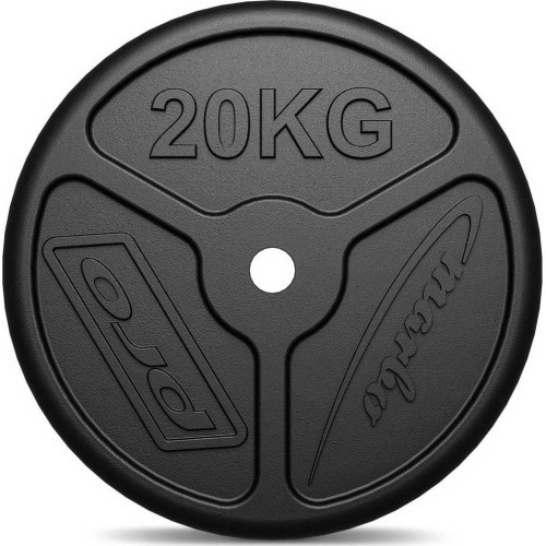 Čuguna svara disks Marbo Slim 20 kg 31 mm