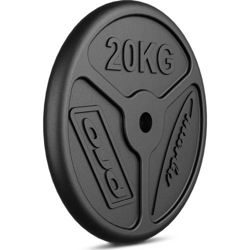 Čuguna svara disks Marbo Slim 20 kg 31 mm