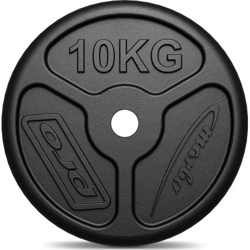 Чугунный диск для штанги Marbo Slim 10 кг 31 мм