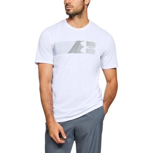 Мужская футболка Under Armour Fast Left Chest 2.0 SS - White
