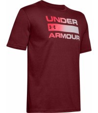 Vyriški marškinėliai Under Armour Team Issue Wordmark SS - Cordova