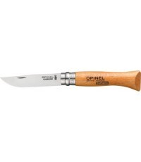 Knife Opinel 6, Carbon, Beech