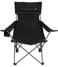 Saliekamais krēsls FoxOutdoor Deluxe, melns