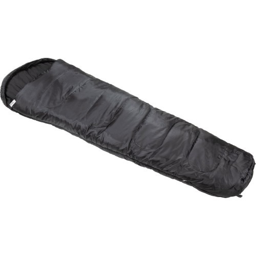 Спальный мешок FoxOutdoor, черный, 2 слоя