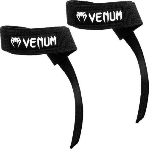 Ремни для тяжелой атлетики Venum Hyperlift - черный (пара)
