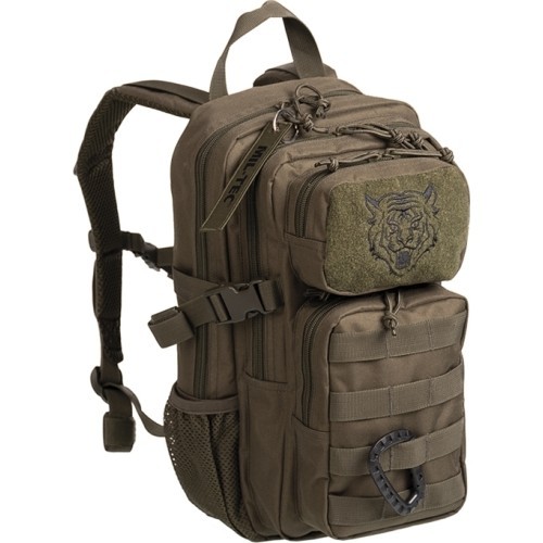 Bērnu tūristu mugursoma Mil-Tec US Assault, zaļa