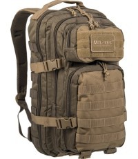 Mugursoma US Assault Small Mil-Tec, Ranger Green/Coyote, 20 l