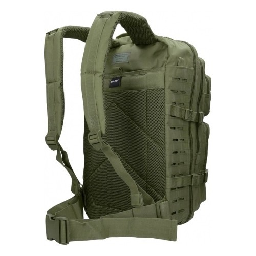 Uzbrukuma mugursoma US OD Laser Cut, 36 l, zaļa