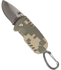 Складной нож с кольцом для ключей Mil-Tec