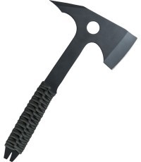BLACK PARACORD AXE WITH POUCH