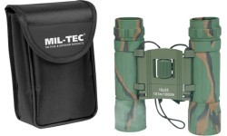 Saliekams binoklis Mil-Tec 10x25, kamuflāžas
