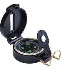 Kompass Mil-Tec US (Engineer), plastmasas korpuss, melns