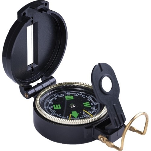 Kompass Mil-Tec US (Engineer), plastmasas korpuss, melns