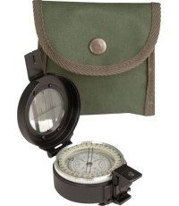 BRITISH METAL LENSATIC COMPASS