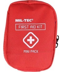КРАСНЫЙ МИНИ-ПАКЕТ ДЛЯ ОКАЗАНИЯ ПЕРВОЙ ПОМОЩИ