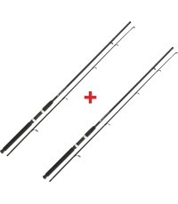 Карповое удилище NGT Carp Stalker 8ft/2 секции, чёрное 1+1 БЕСПЛАТНО!