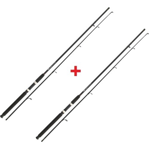 NGT Carp Stalker karpu makšķere 8ft/2 daļas, melna 1+1 BEZ MAKSAS!
