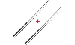 Карповое удилище NGT Carp Stalker 8ft/2 секции, чёрное 1+1 БЕСПЛАТНО!