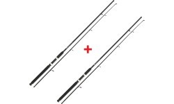 NGT Carp Stalker Rod 8ft/2pc black 1+1 FREE!