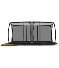 BERG Ultim Champion FlatGround 500 Black + защитная сетка DLX XL
