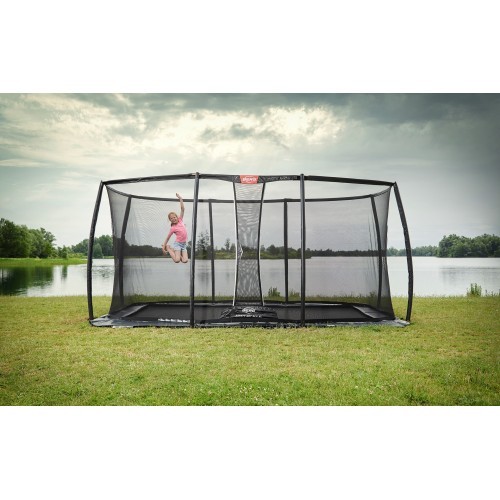 BERG Ultim Champion FlatGround 500 Black + Safety Net DLX XL
