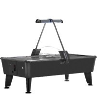 Airhockey Black, komerciālai lietošanai, 238x128x81 cm, monētu validators nav iekļauts.